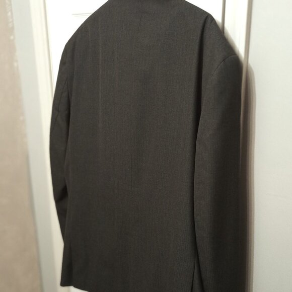 Blair Underwood Men 2 Piece Gray Pinstriped Suit - Picture 5 of 16